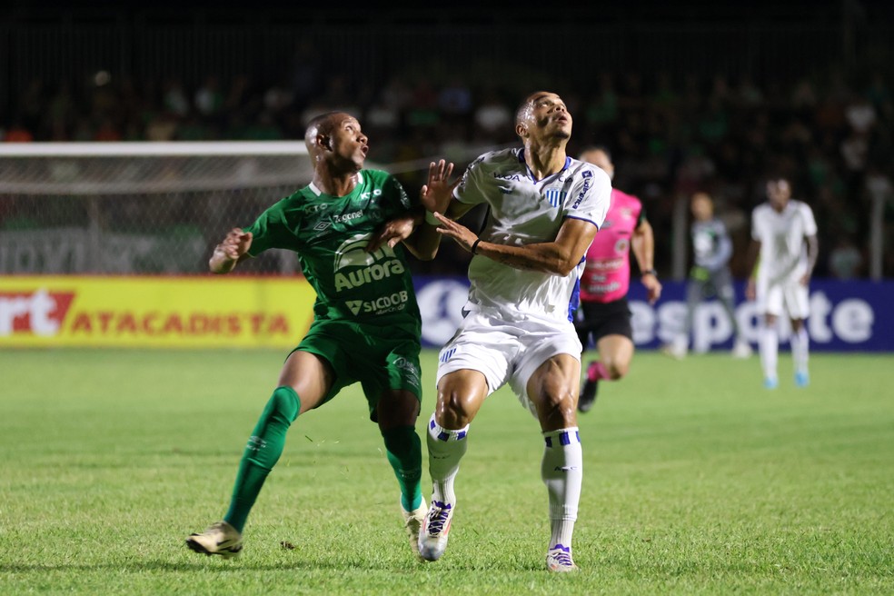 Chapecoense x Avaí no Estádio Josué Annoni, em Xanxerê — Foto: Tiago Meneghini/ACF