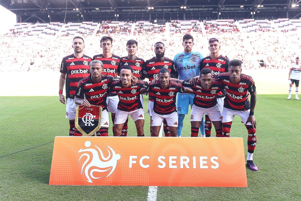 Flamengo estreina na temporada 2025 — Foto: Gilvan de Souza / Flamengo