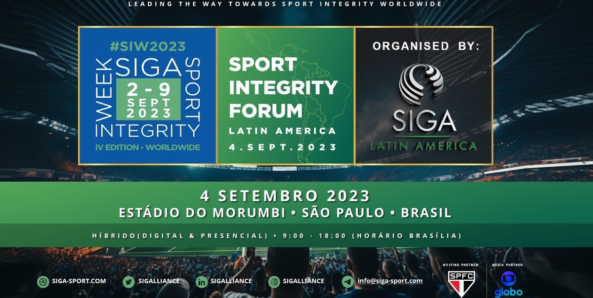 AO VIVO: Acompanhe ao vivo o Sport Integrity Forum 2023