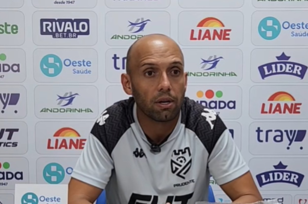 Epitácio vê time ansioso, mas celebra empate que deixa Grêmio Prudente vivo na Copa Paulista