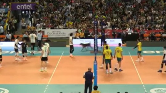Final da Copa Sul-Americana de Vôlei tem duas "invasões" de cachorro