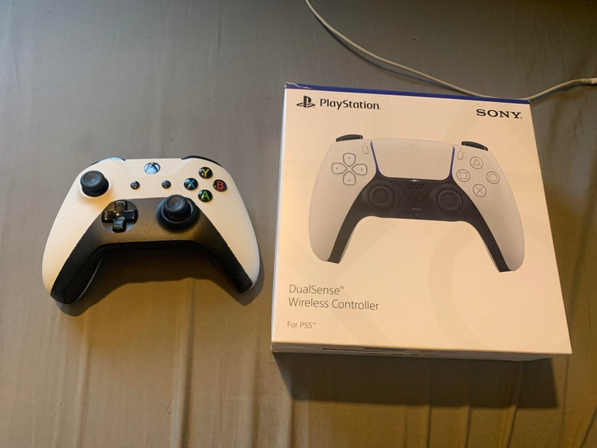 Controle PS5 Original DualSense Branco Sem Fio Sony na Americanas