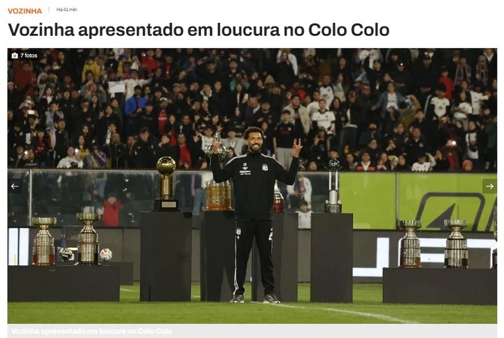 Imprensa internacional se impressiona com apresentação de Vozinha — Foto: Reprodução
