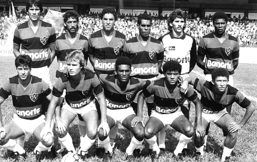 Time do Sport no Brasileiro de 1987 — Foto: Gazeta Press