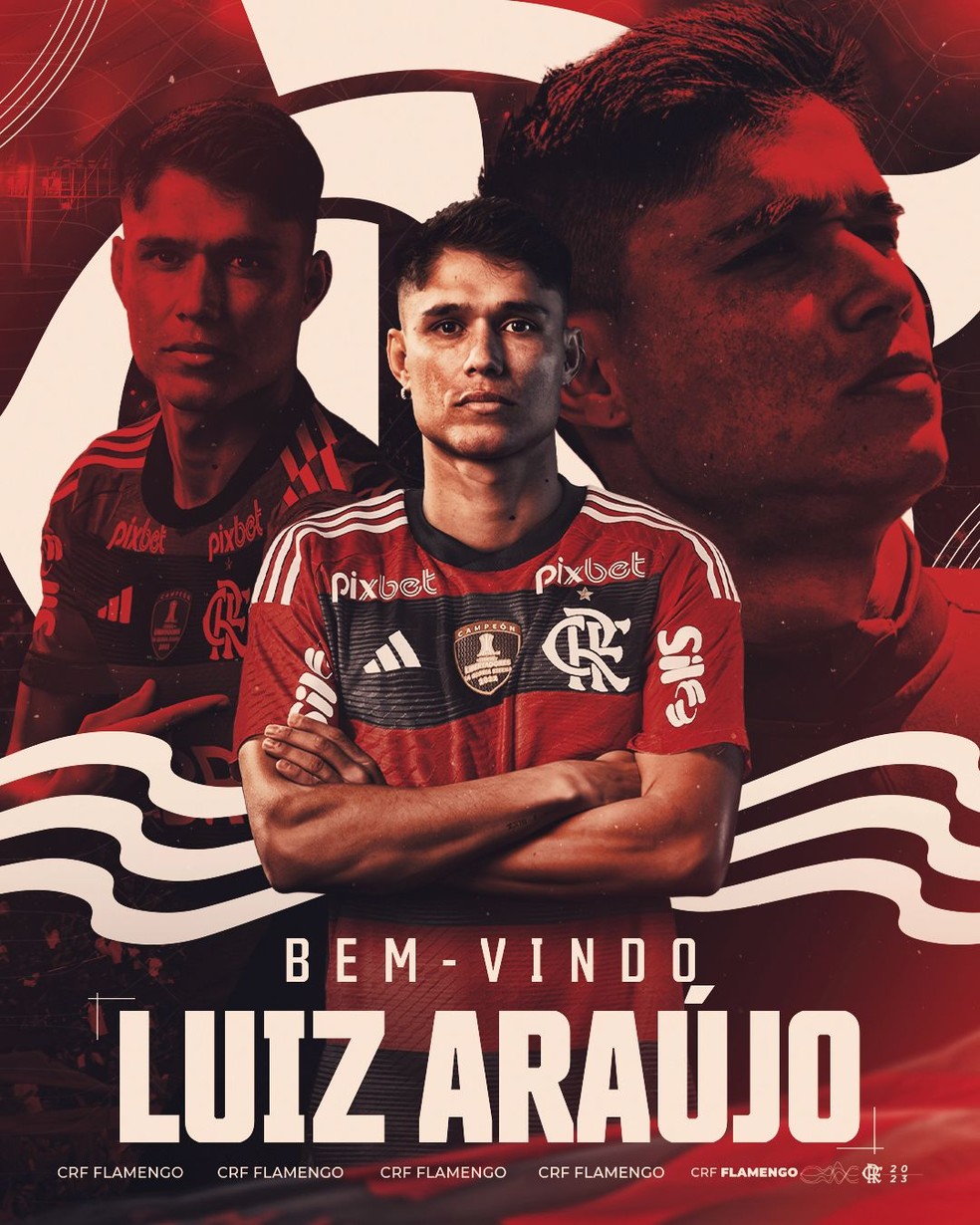 Saiba quem é Luiz Araújo, novo reforço do Flamengo