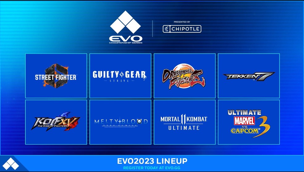EVO 2023: evento de luta virtual tem lineup anunciado, esports