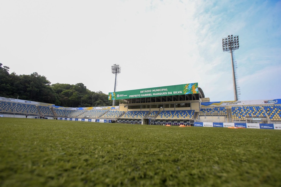 Estádio Gabriel Marques da Silva, em Santana do Parnaíba — Foto: Divulgação/Red Bull Bragantino