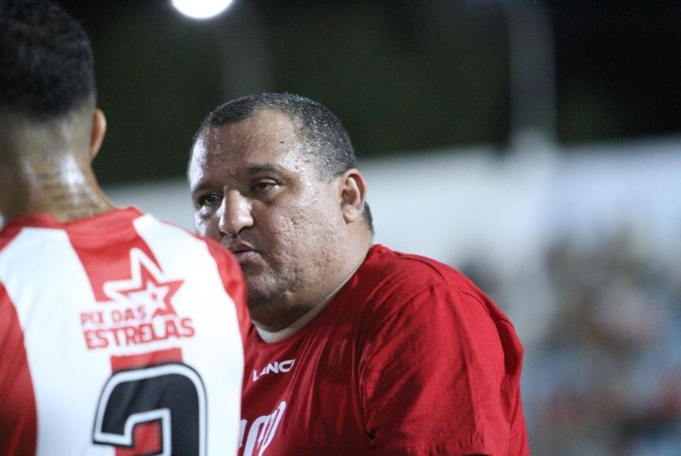 Higor C�sar, t�cnico do Esporte de Patos � Foto: Marcelo Leandro