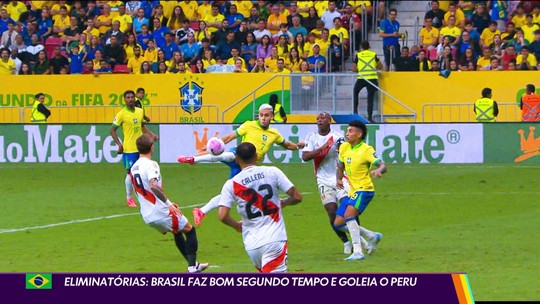 Eliminatórias: Brasil faz bom segundo tempo e goleia o Peru - Programa: Globo Esporte RJ 