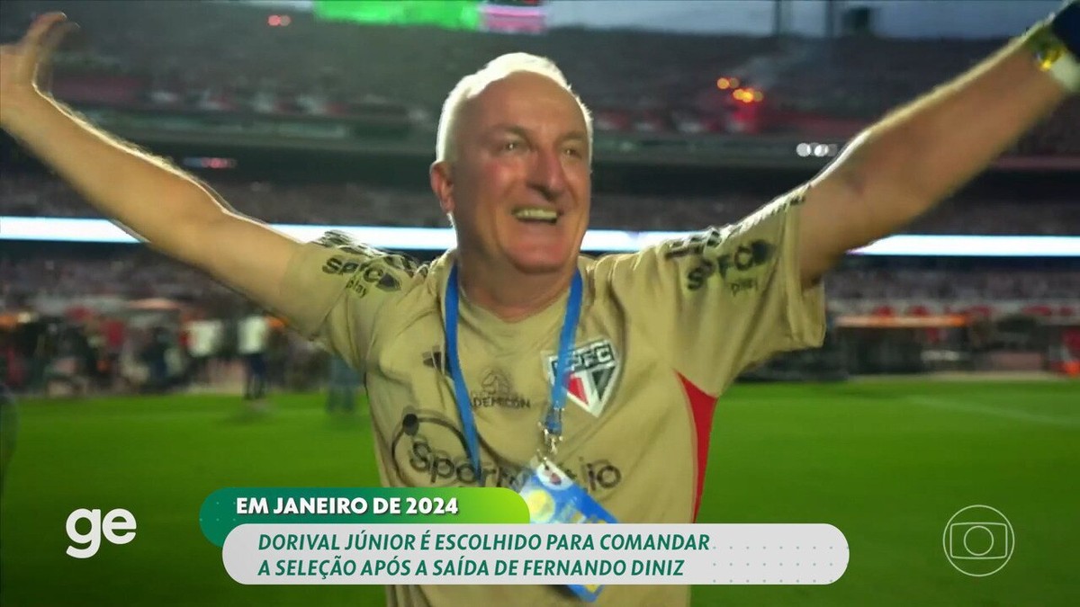 Dorival Júnior se despede do São Paulo: 