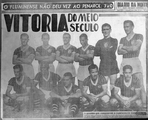 Campeão mundial em 52, ex-zagueiro recorda importância do time do Flu -  Fluminense: Últimas notícias, vídeos, onde assistir e próximos jogos