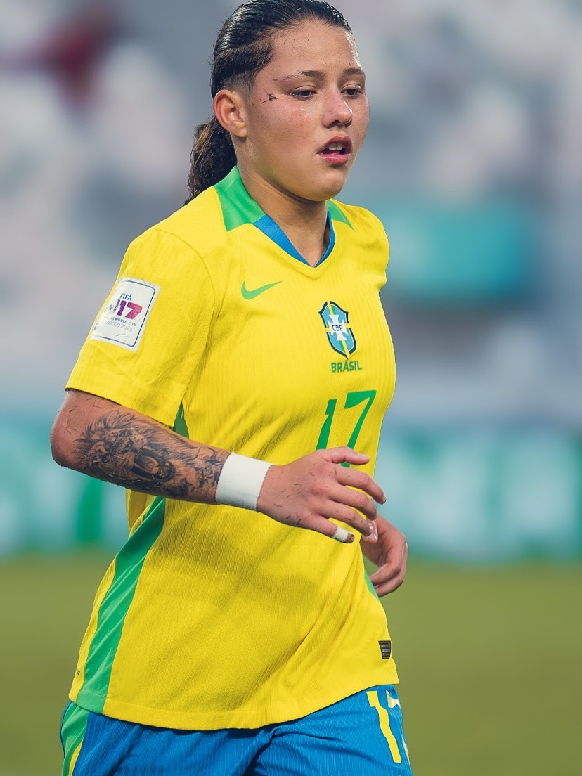 Joia do Santos, Evelin Bonifácio é convocada para treinos da Seleção Brasileira