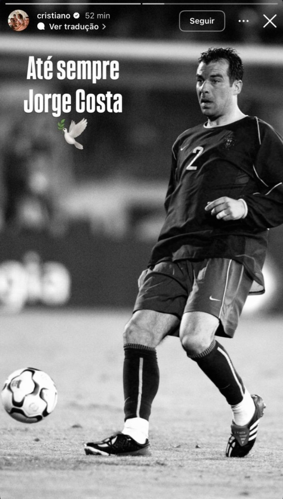 Jorge Costa, ídolo do Porto, morre aos 53 anos após infartar no