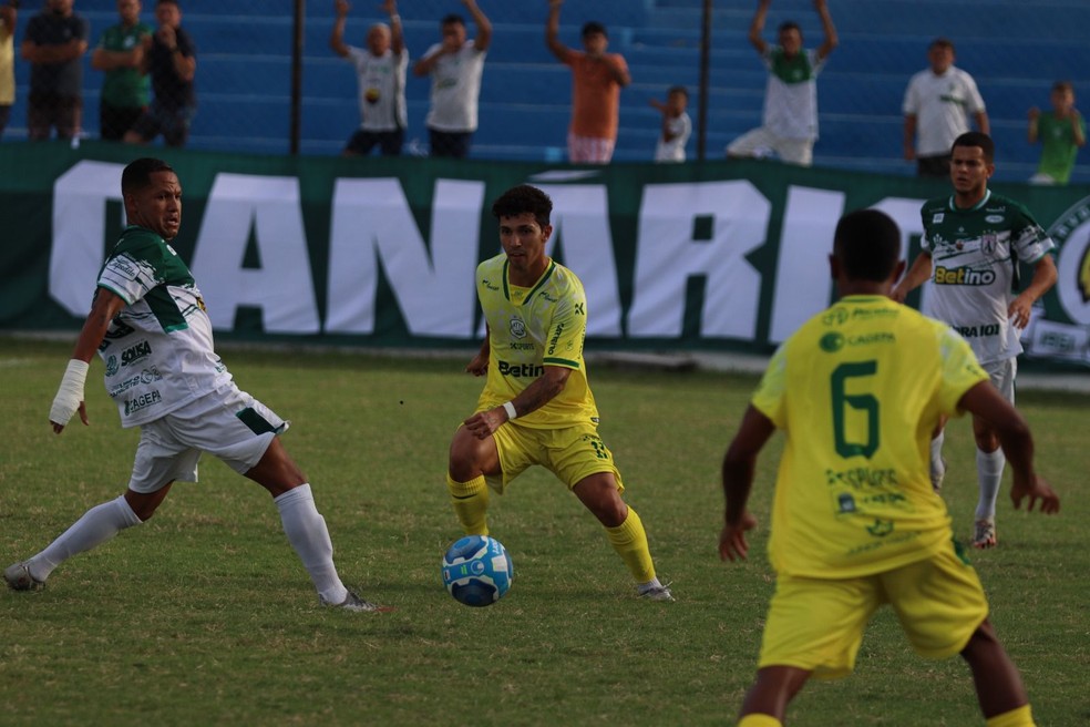 Nacional de Patos e Sousa pela Série D do Brasileiro — Foto: Éder Souza / Nacional de Patos 