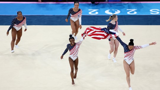 Não é só Simone Biles: ouroapostas mistas onlineParis, ginastas dos Estados Unidos batem recordeapostas mistas onlinediversidade