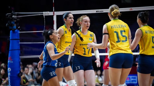 Brasil é candidato, mas não favorito ao título da VNL; análise
