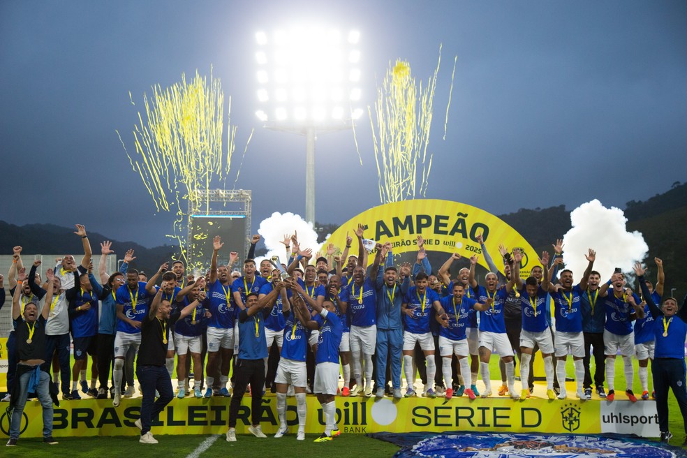 Barra-SC é campeão da Série D após empate com o Santa Cruz — Foto: Marlon Costa/AGIF