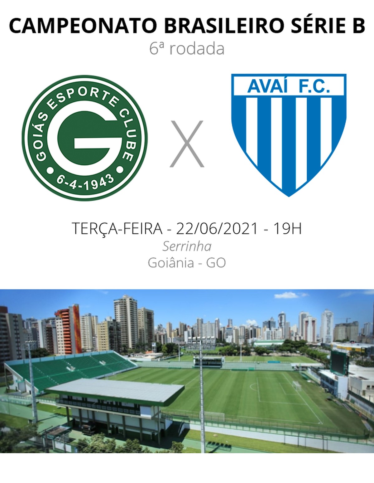 Goiás x Avaí: veja onde assistir, escalações, desfalques e arbitragem ...