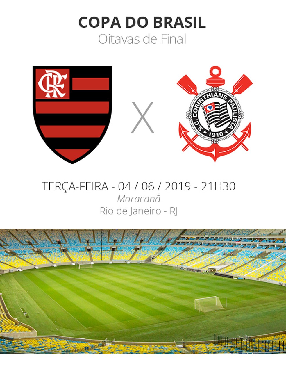 Timão fica no empate com o Flamengo em primeiro jogo da final da Copa do  Brasil