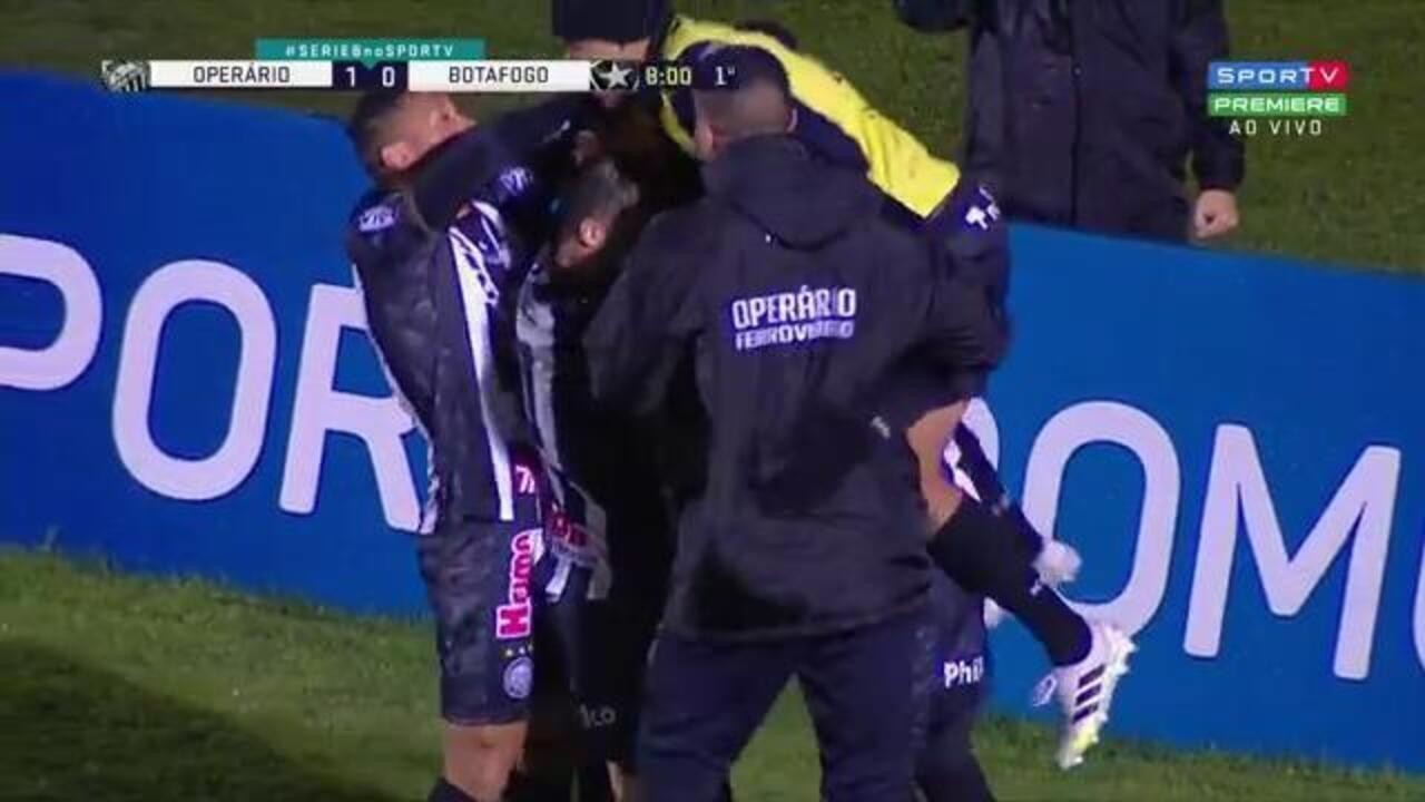 Operário-PR 1x0 Botafogo: veja o gol e os melhores momentos do jogo da ...