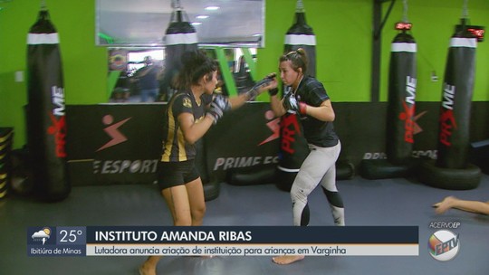 UFC: Amanda Ribas revela treino de três anos para aperfeiçoar chute giratório que usou em vitória - Programa: Jornal da EPTV 1ª Edição - Sul de Minas 