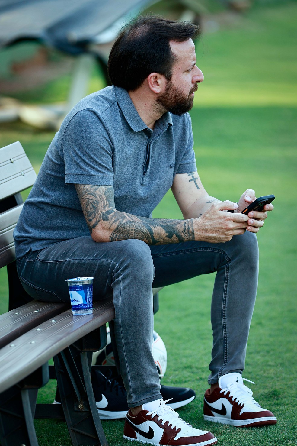 Lucas Andrino está fora do Goiás; dirigente foi demitido neste domingo — Foto: Rosiron Rodrigues/Goiás E.C.