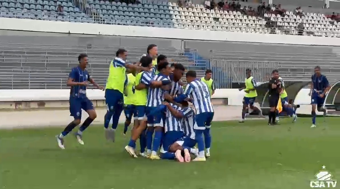 CSA goleia o Confiança-PB na primeira fase da Copa do Brasil Sub-20