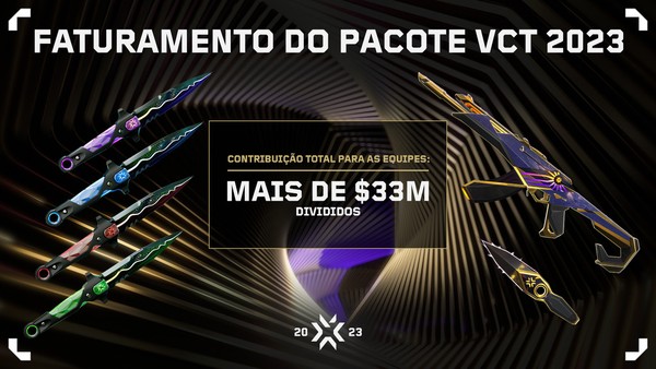 Valorant Champions 2023: coleção arrecada quase R$ 200 mi