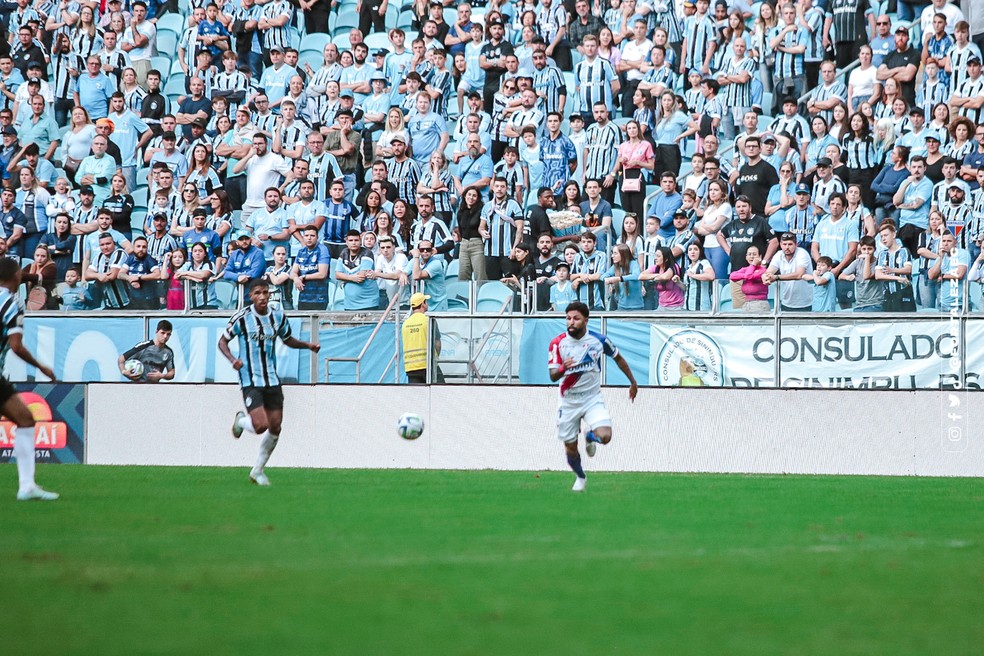 Romarinho, Fortaleza, Grêmio — Foto: Matheus Amorim / Fortaleza EC