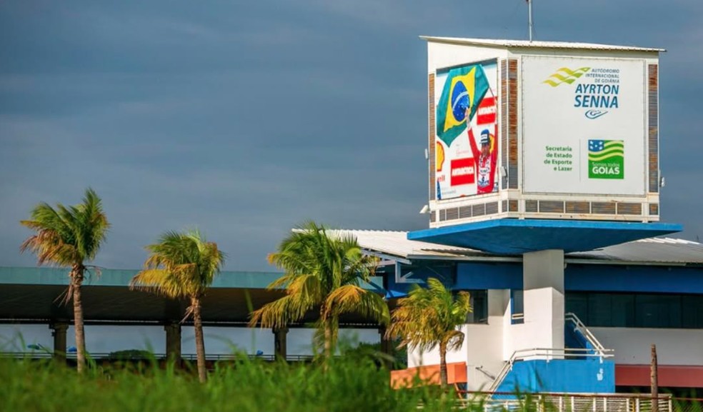 Autódromo Internacional Ayrton Senna em Goiânia, Goiás, em 2023; circuito receberá a MotoGP a partir de 2026 — Foto: Reprodução/redes sociais