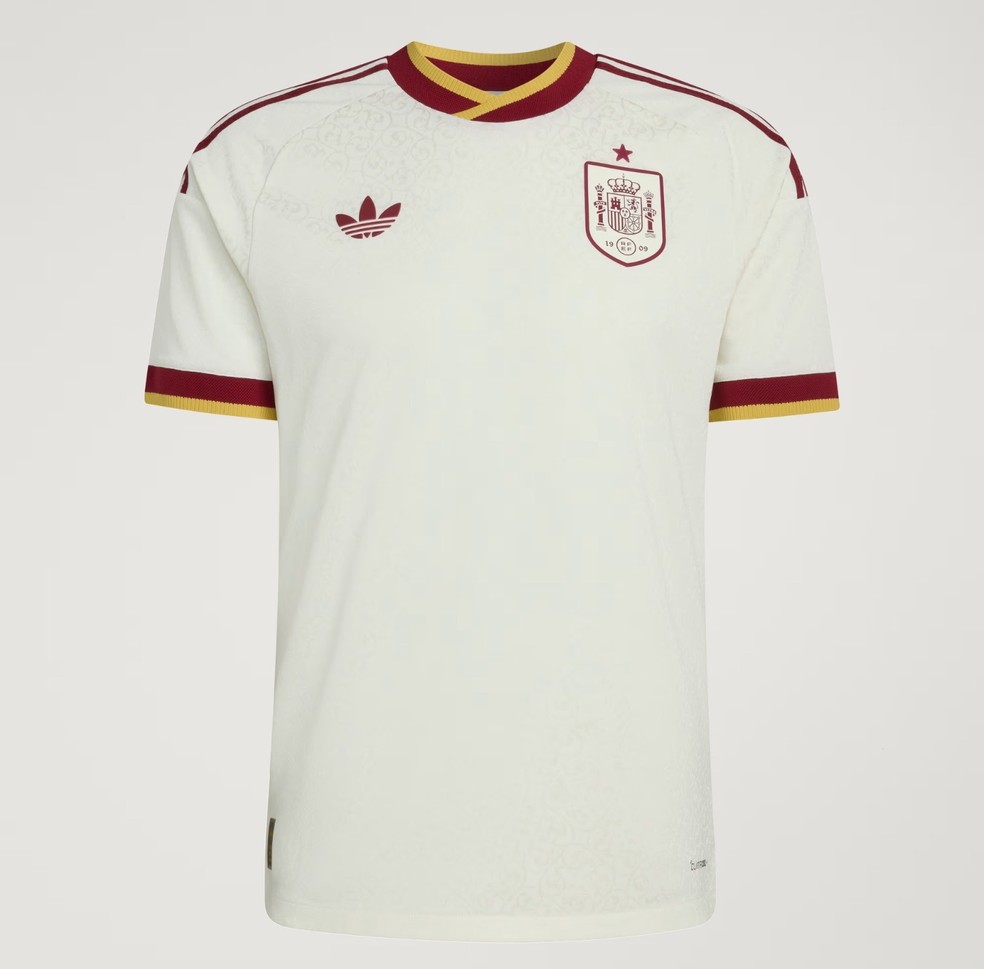 Camisa 2 da Espanha para a Copa - Divulgação/Adidas
