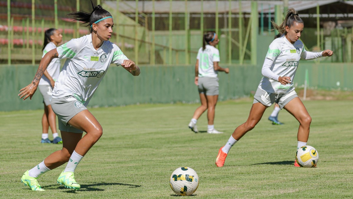 Palmeiras Feminino enfrenta Juventus-ITA em torneio nos Estados Unidos.