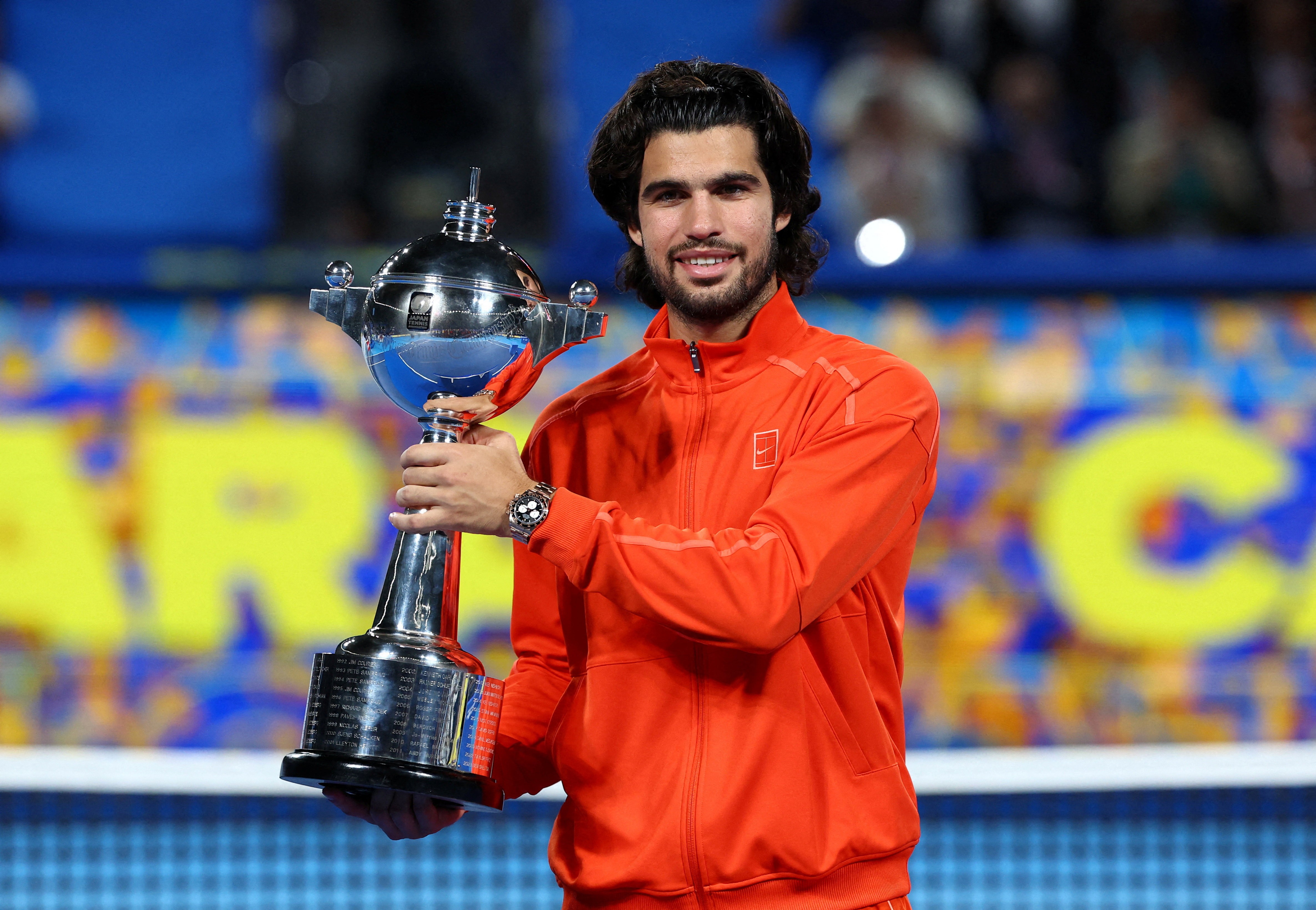 Alcaraz vence Lehecka na final, é bicampeão de Tóquio e iguala feito de Sampras