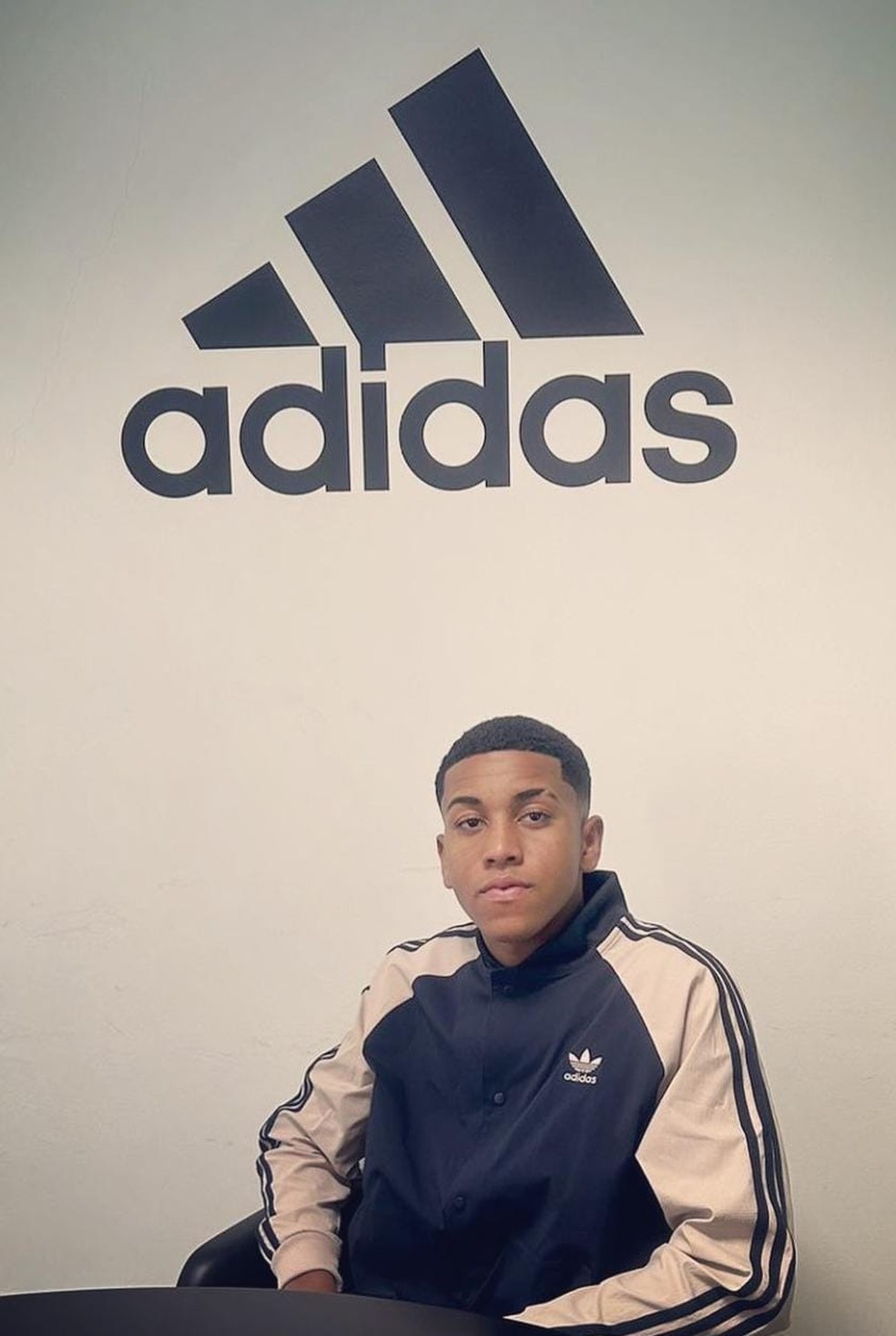 Joshua, do Flamengo, é patrocinado pela Adidas — Foto: Divulgação