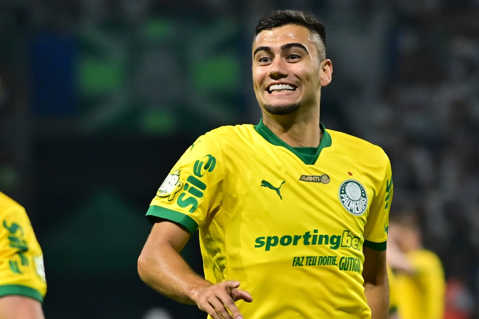 Andreas Pereira em Palmeiras x Fortaleza, pelo Brasileiro  Foto: Jota Erre/AGIF