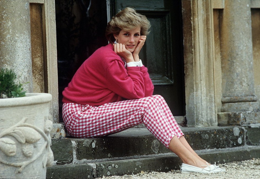 Princesa Diana morreu um m&ecirc;s antes de Juventude 0 x 1 Flamengo, em 1997 &mdash; Foto: Tim Graham Photo Library via Getty Images
