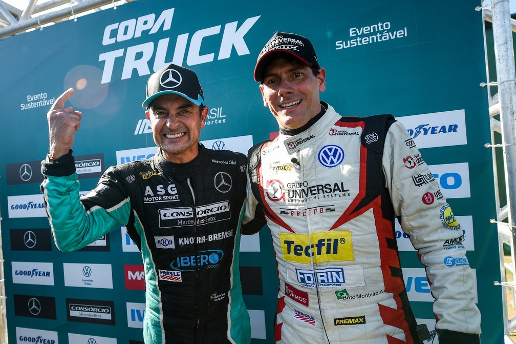 Beto Monteiro conquista três pódios na Copa Truck em Tarumã com a