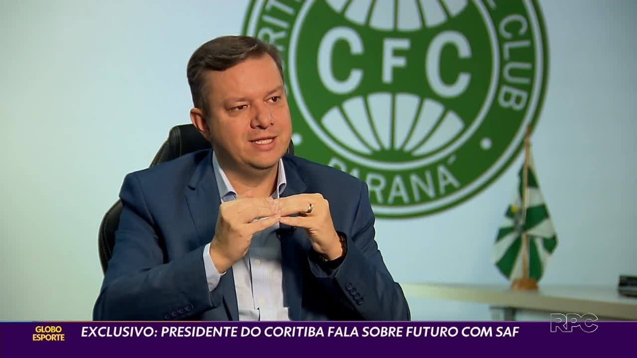 Exclusivo: Presidente do Coritiba fala sobre futuro com SAF