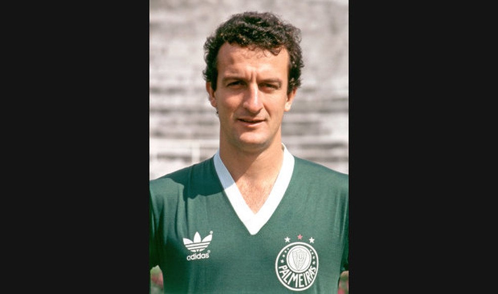 Dorival Júnior foi jogador do Palmeiras — Foto: Reprodução