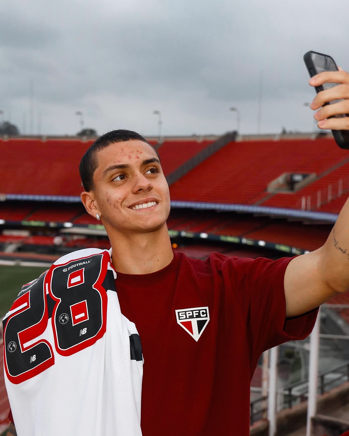 Lucca lidera turma de jovens do São Paulo em curso online de gestão esportiva