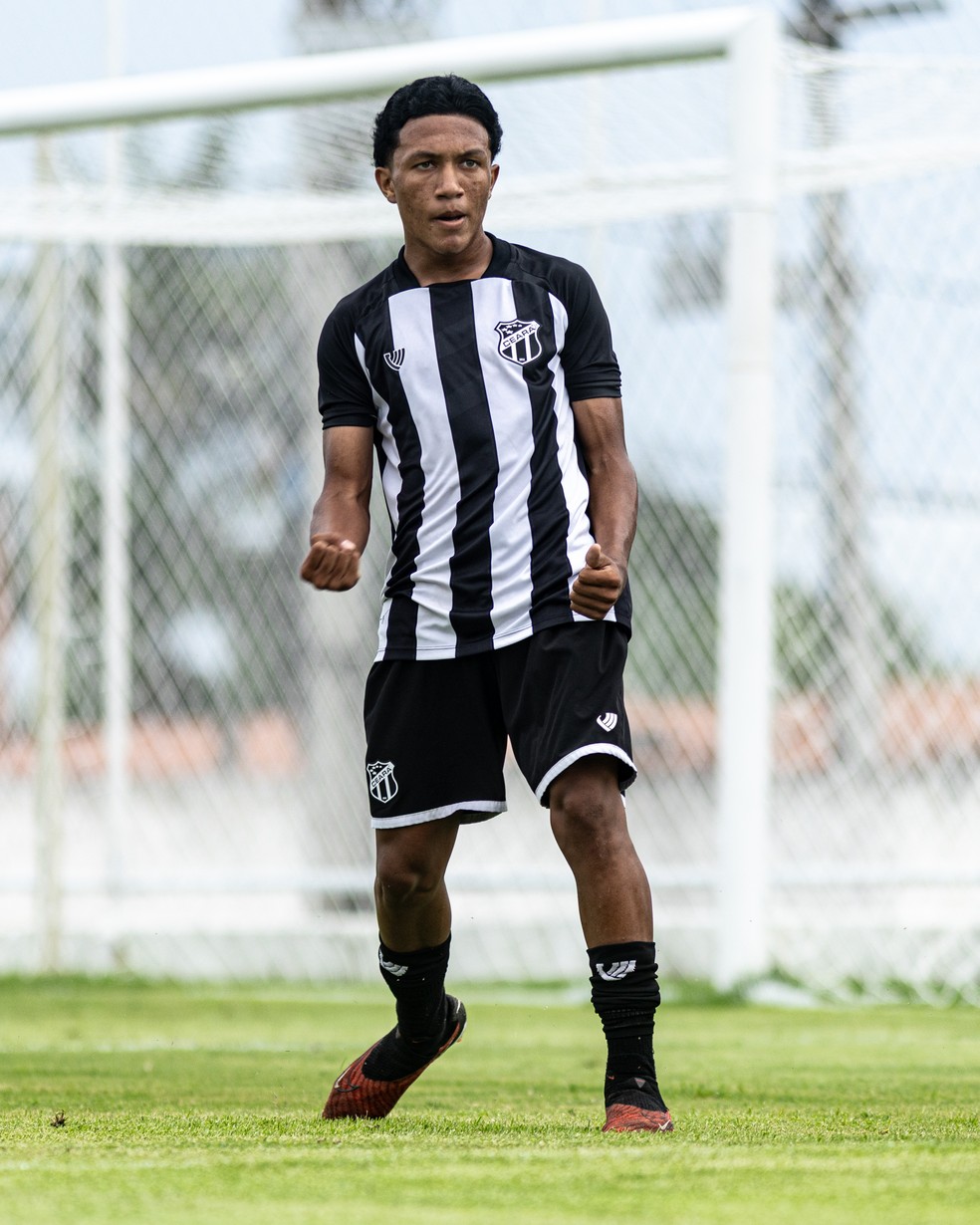 Kayck Pará convocado — meio-campista da base do Ceará