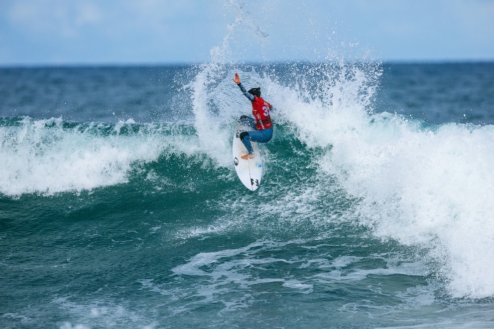 Luana Silva está detonando na Austrália (Foto: WSL)