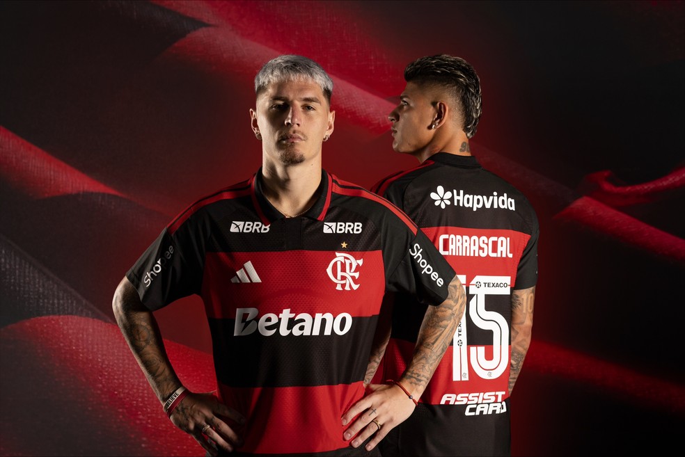 Flamengo lan�a uniforme principal para a temporada 2026 � Foto: Divulga��o/adidas