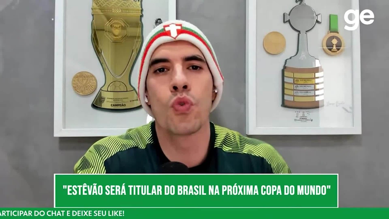 'É o craque do Brasil': ge Palmeiras analisa o retornocasino virtual dinheiro realEstêvão e chancescasino virtual dinheiro realDudu