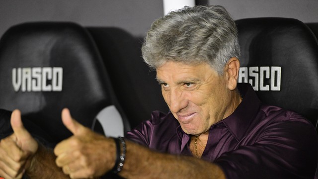 Renato Gaúcho estreia como técnico do Vasco contra o Palmeiras
