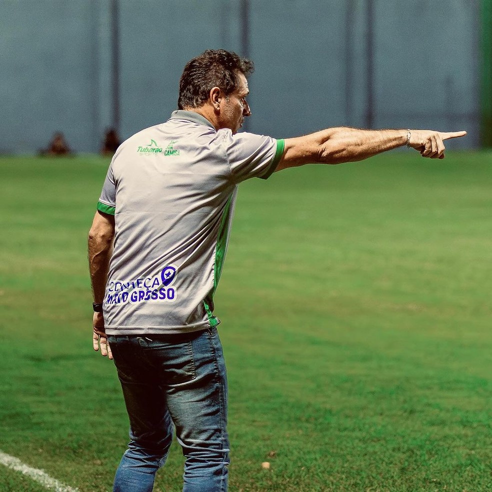 Técnico do Operário VG, Rogério Henrique — Foto: Francisco Alves/CEOV
