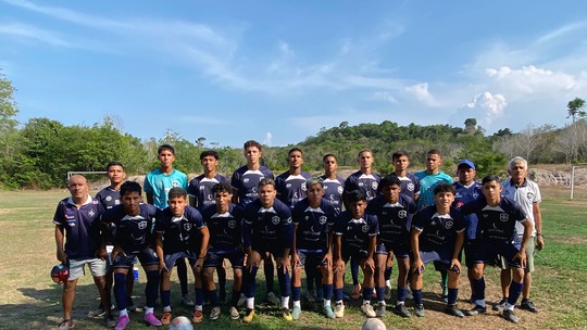 Na liderança: jogadores do São Francisco falam sobre goleada e liderança no Campeonato Santareno Sub-20