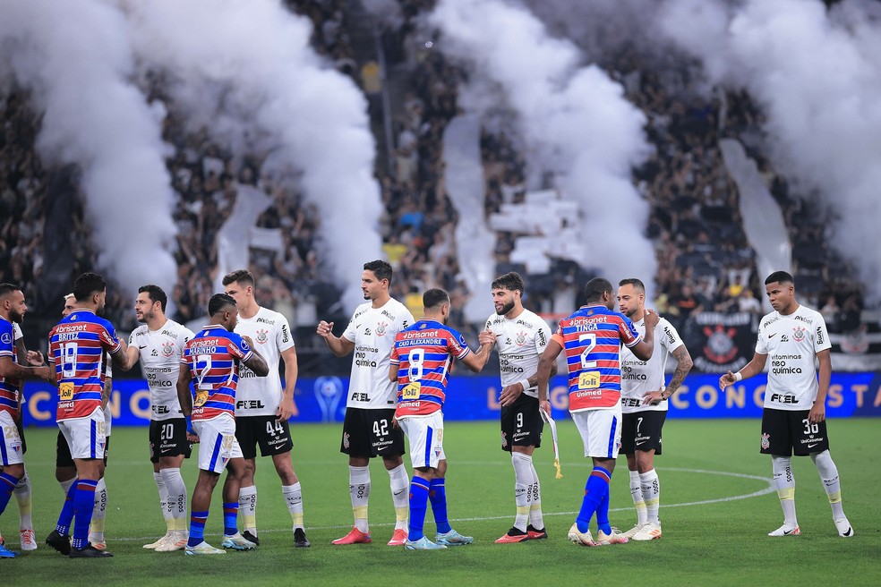 Corinthians x Fortaleza — Foto: Ettore Chiereguini/AGIF