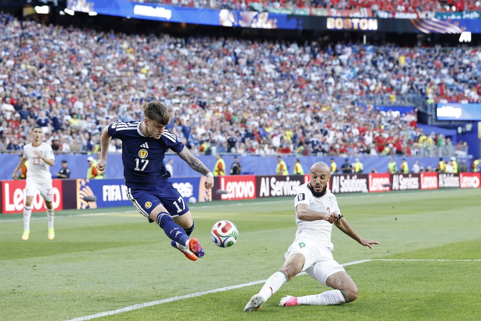 Ben Gannon-Doak é um dos destaques da Escócia na Copa de 2026 — Foto: ANP via Getty Images