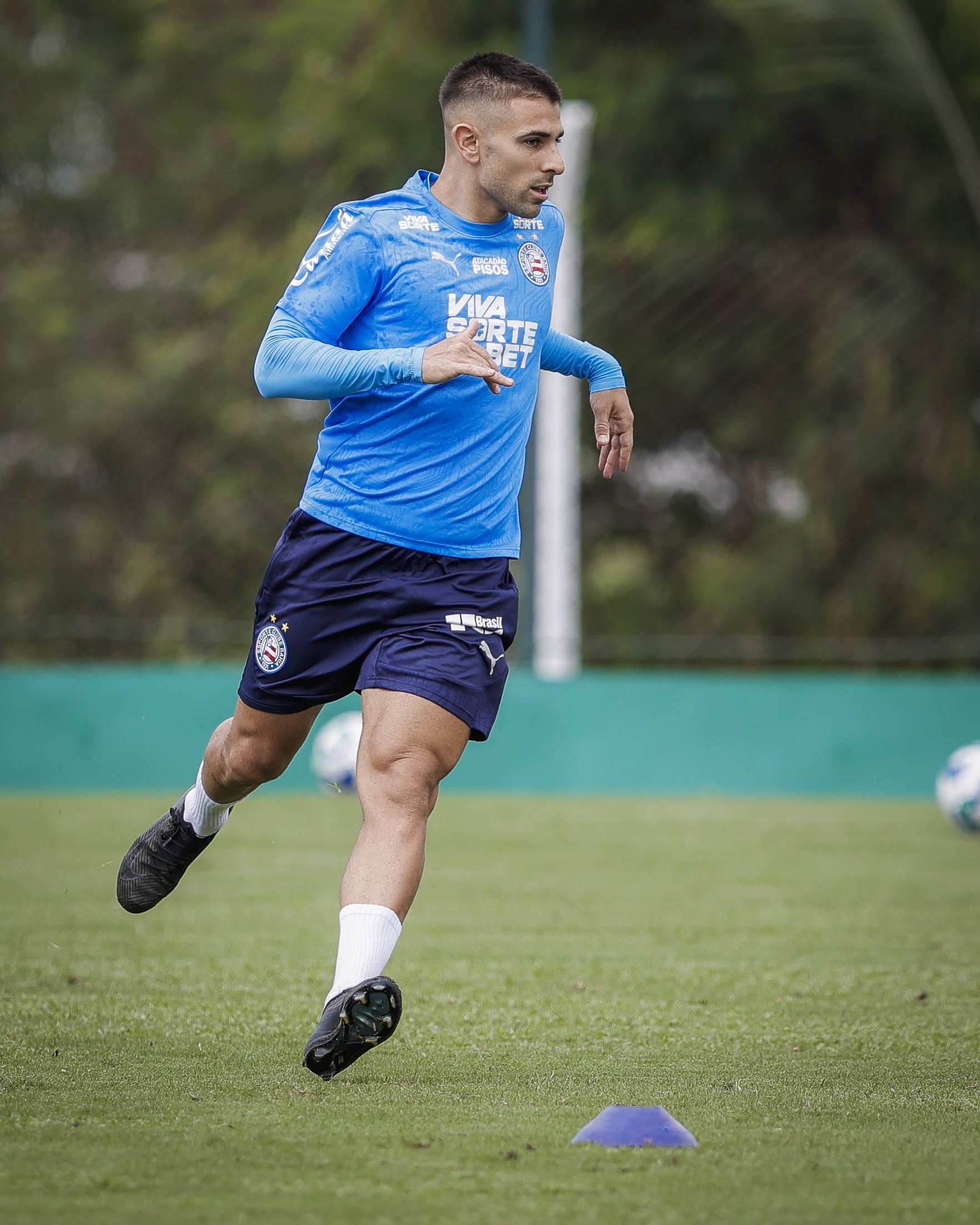 Bahia divulga provável escalação contra o Flamengo: veja quem joga!